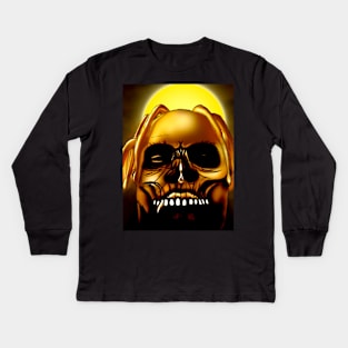 Amazing sicko mod skull art Kids Long Sleeve T-Shirt